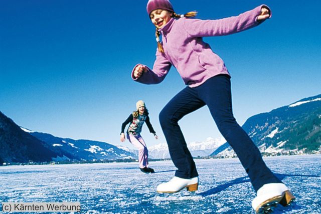 Eislaufen © Kärnten Werbung